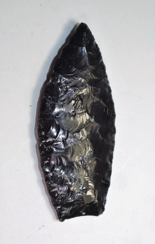 Inch obsidian primitive - obsidian,