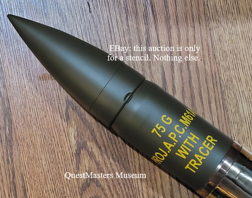 Wwii 75mm m61a1 - 75mm,