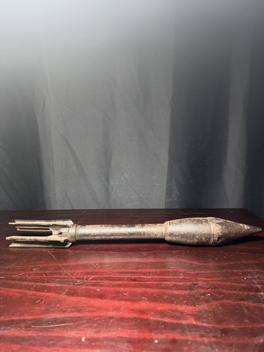 Wwii inert bazooka rocket - inert,