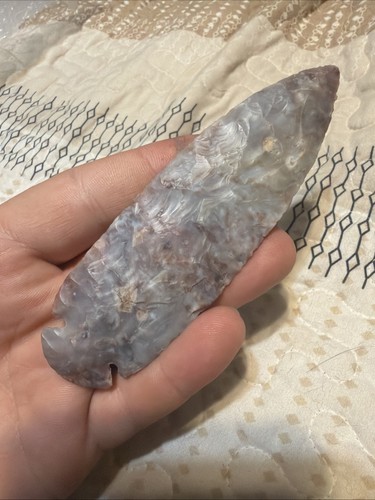 Ohio agate arrowhead - arrowhead, tail