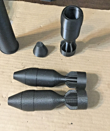 37mm projectile large payload - projectile,